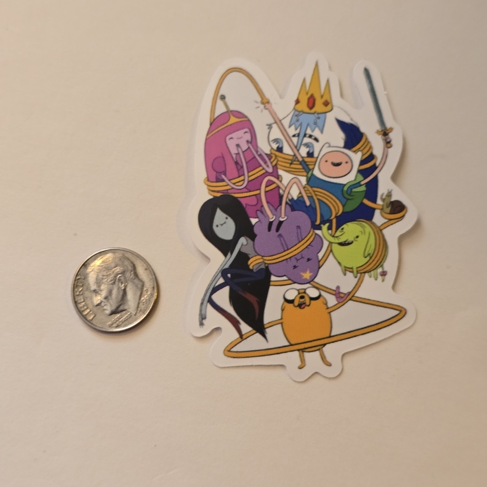 10/$10 Adventure Time Character Sticker - Picture 2 of 2